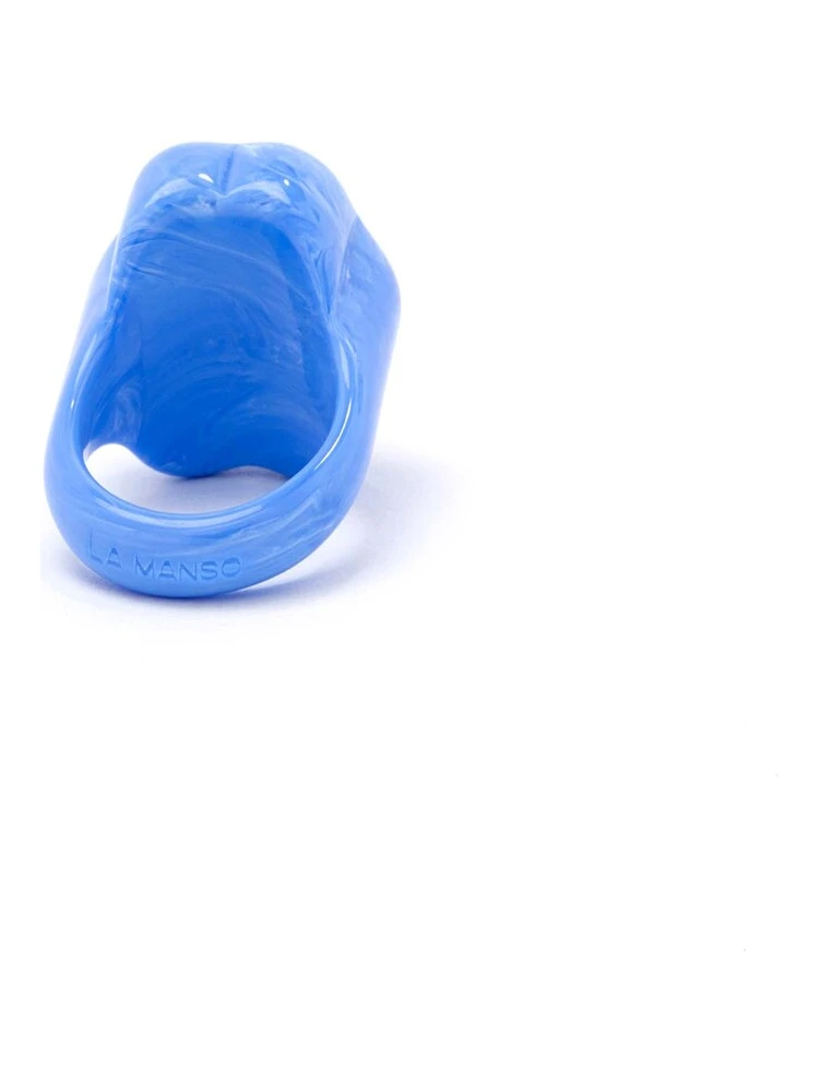 La Manso Womans Forever Young Blue Plastic Ring alternative