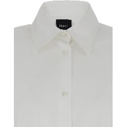 Oversized White Shirt in Cotton Woman