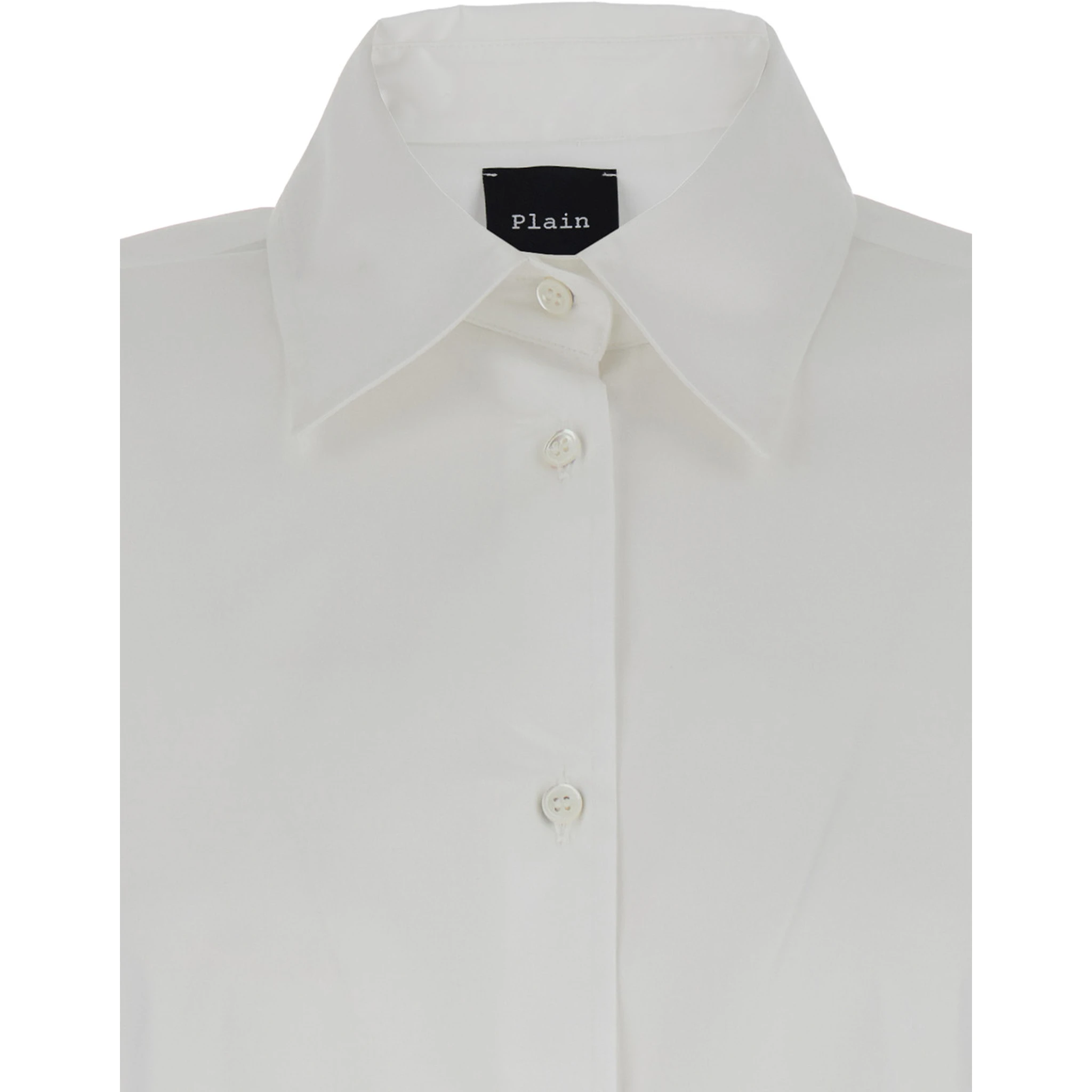 Oversized White Shirt in Cotton Woman