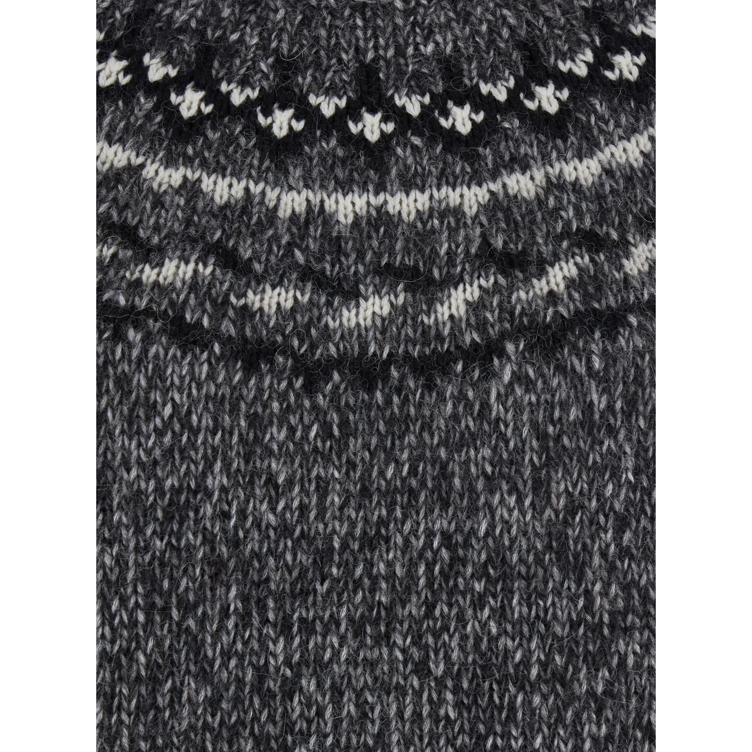 Grey Crewneck Sweater in Wool Blend Woman