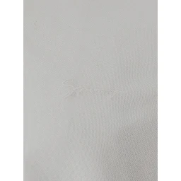 White Shirt with Logo Embroidered on the Front in Cotton Man