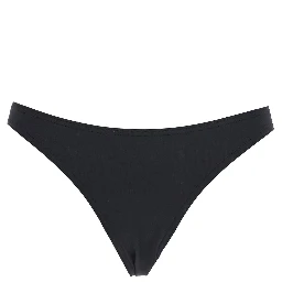 Fripon Black Bikini Bottoms with Low Waist in Tech Fabric Stretch Woman