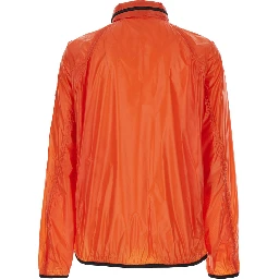Anubis Orange Jacket with Foldable Design and Iconic Logo Patch in Lightweight Nylon Man