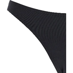 Fripon Black Bikini Bottoms with Low Waist in Tech Fabric Stretch Woman