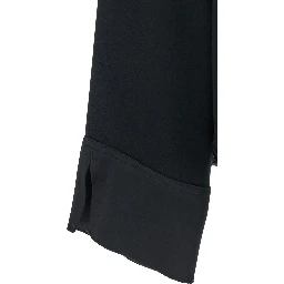 Black V-Neck Sweater in Acetate Blend Woman