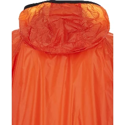 Anubis Orange Jacket with Foldable Design and Iconic Logo Patch in Lightweight Nylon Man