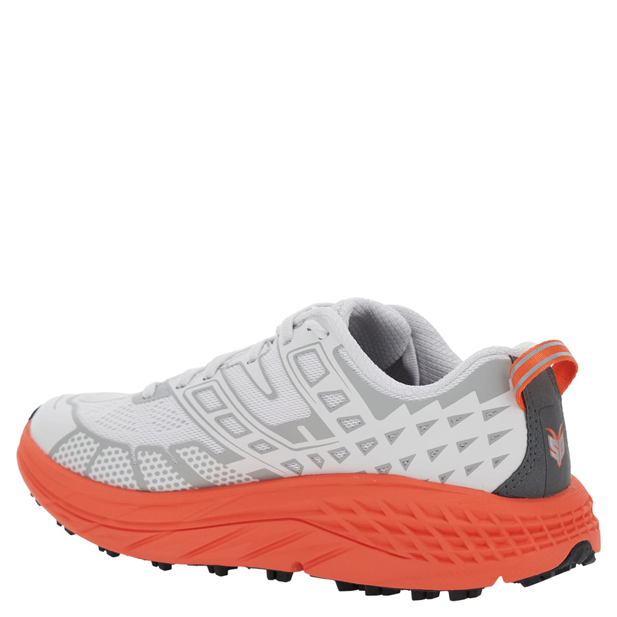 Speedgoat White Low Top Sneakers with Geometric Motif in Tech Fabric Unisex