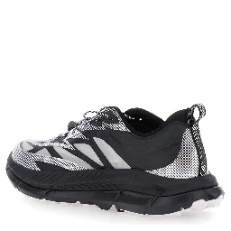 Mafate Speed 4 Lite Black Low Top Sneakers with Mesh Panels in Tech Fabric Unisex