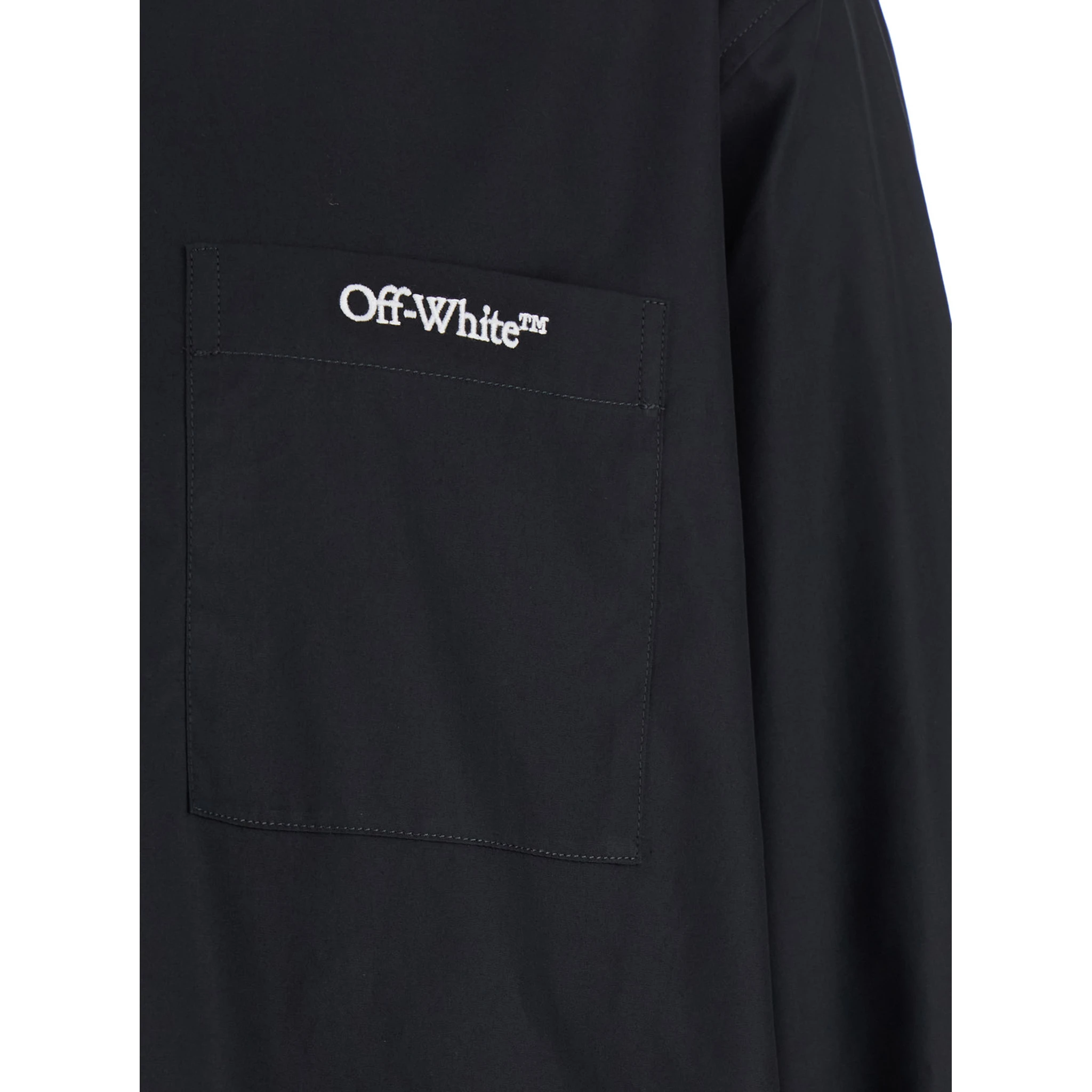 Brush Arrow Black Shirt with Logo Lettering on the Front and Maxi Print on the Rear in Cotton Blend Woman