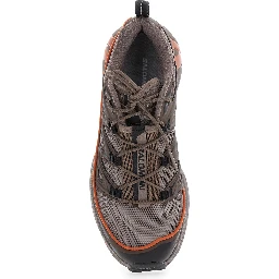 XT-6 Expanse Brown Sneakers with Logo Applied on the Tongue and Chunky Sole in Fabric Unisex