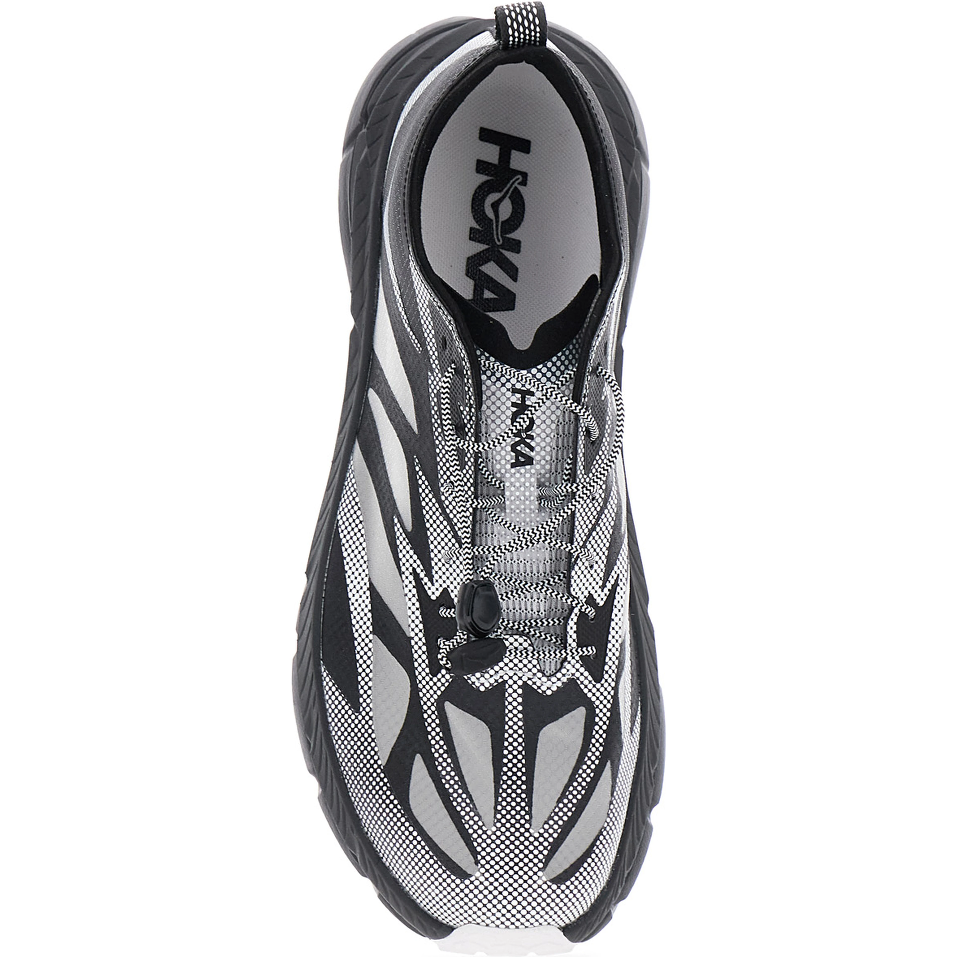Mafate Speed 4 Lite Black Low Top Sneakers with Mesh Panels in Tech Fabric Unisex