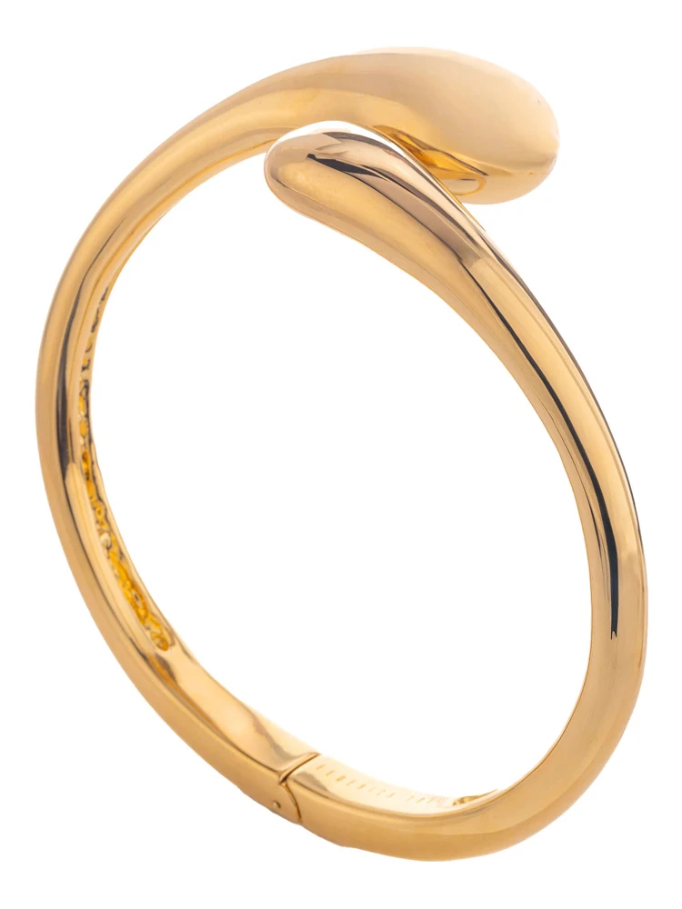 Isa Metallic Choker in Gold Plated Bronze Woman