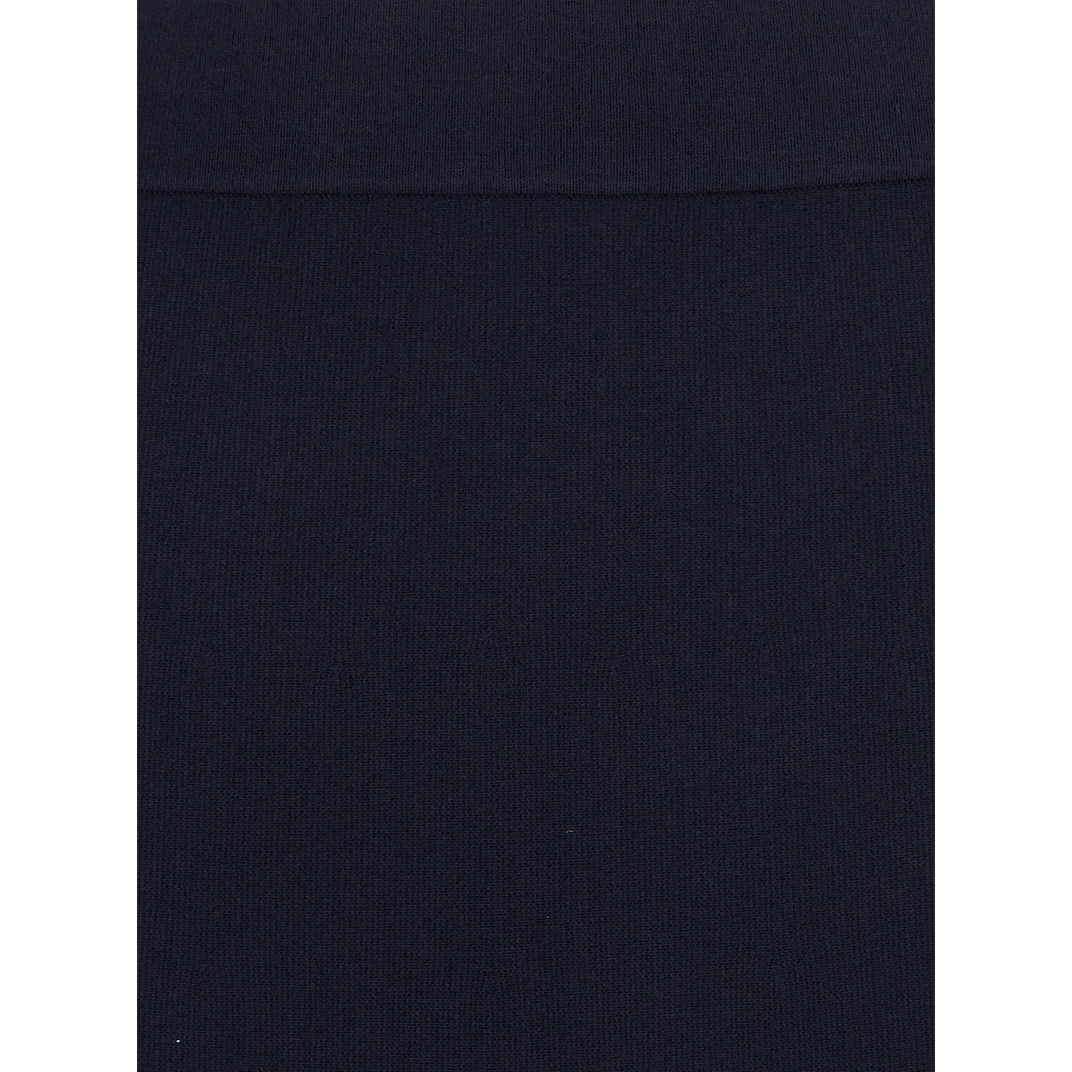 Giusy Black Flared Skirt with Elastic Waist in Viscose Blend Woman