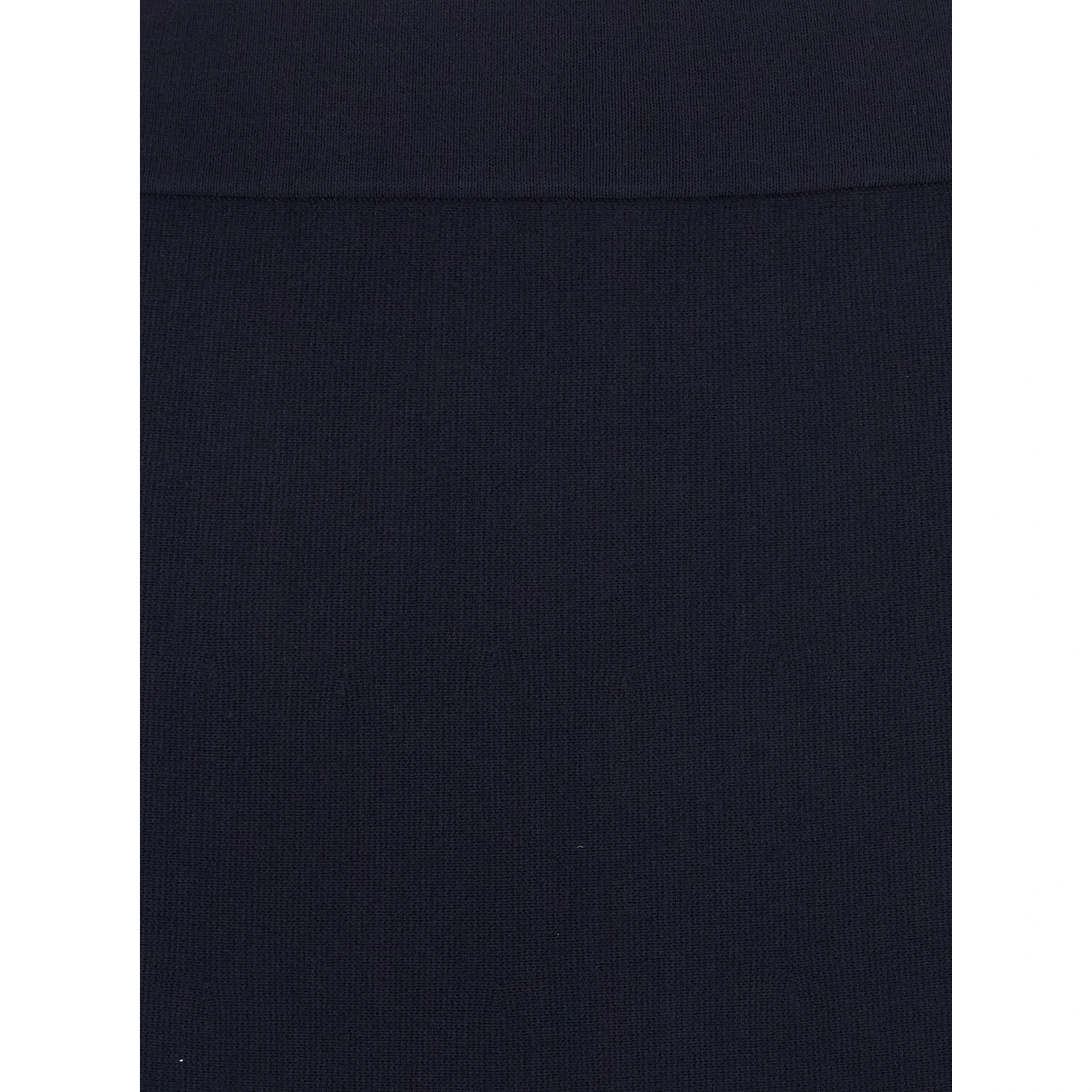 Giusy Black Flared Skirt with Elastic Waist in Viscose Blend Woman