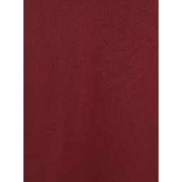 Bordeaux Long Skirt  with Volant Detail at the End in Satin Woman