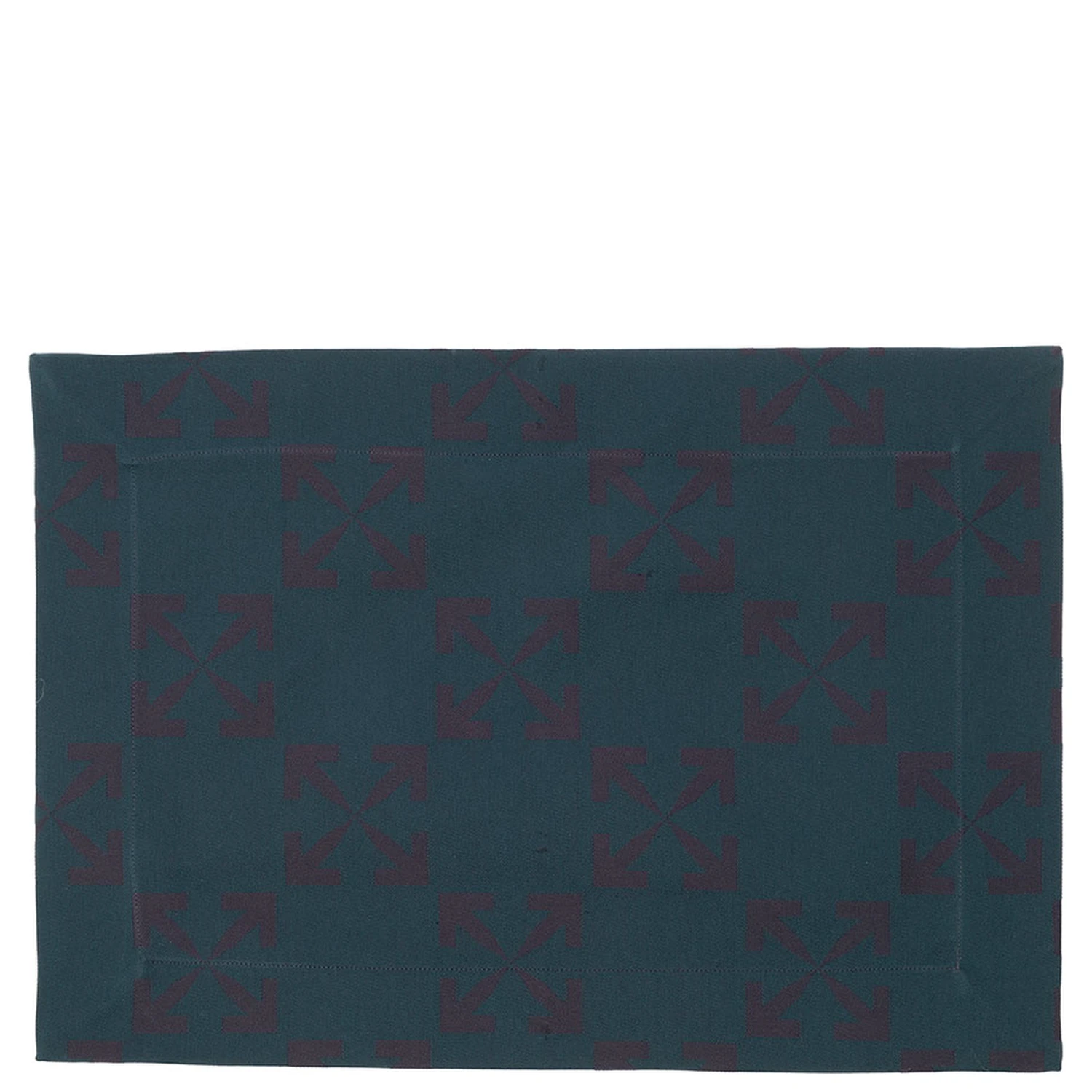 Set of Four Napkins with Arrow Logo jacquard  Off White Home Arrow