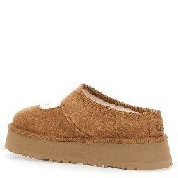 Bea Mary Jane Brown Mules with Cut-Out Detail in Suede Woman