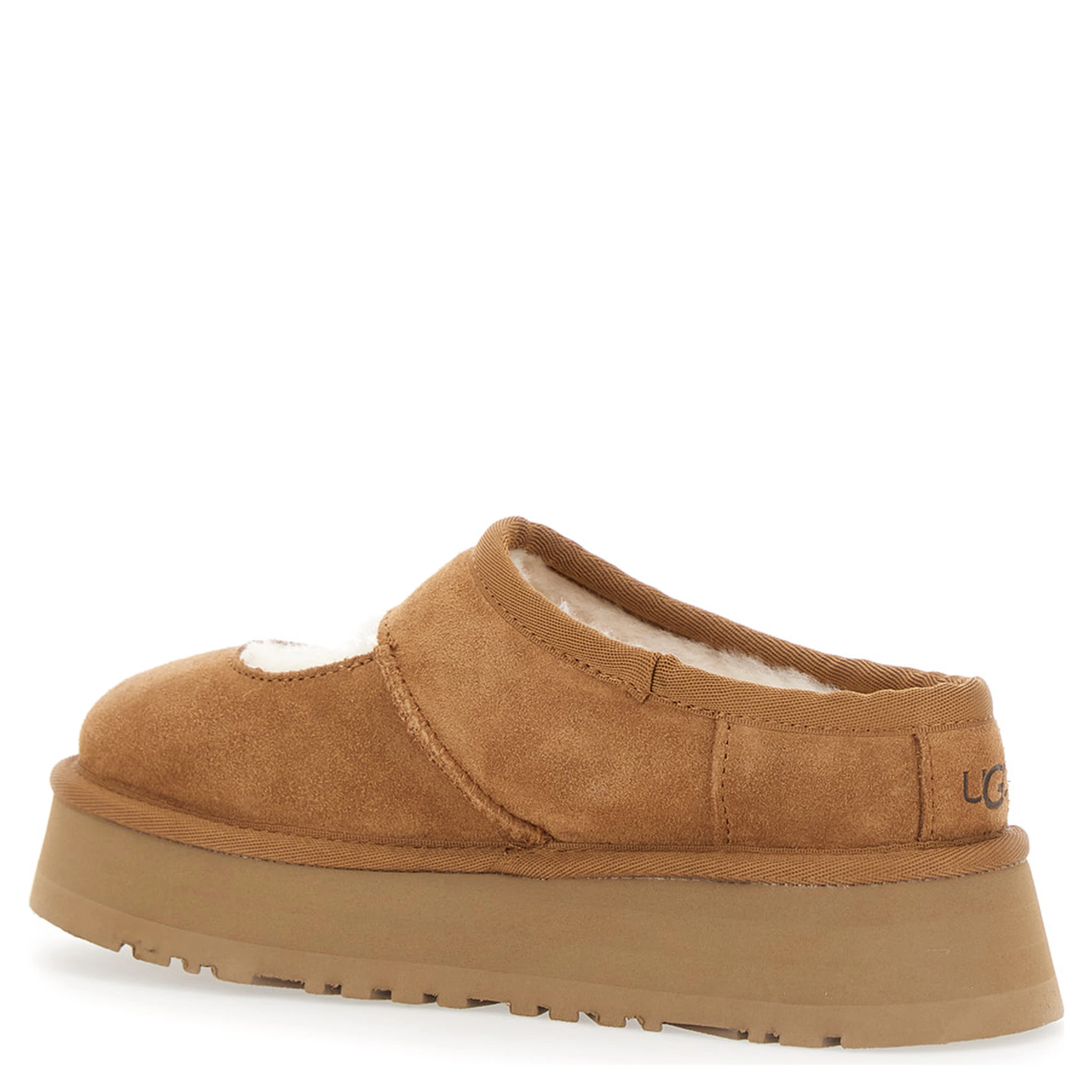 Bea Mary Jane Brown Mules with Cut-Out Detail in Suede Woman