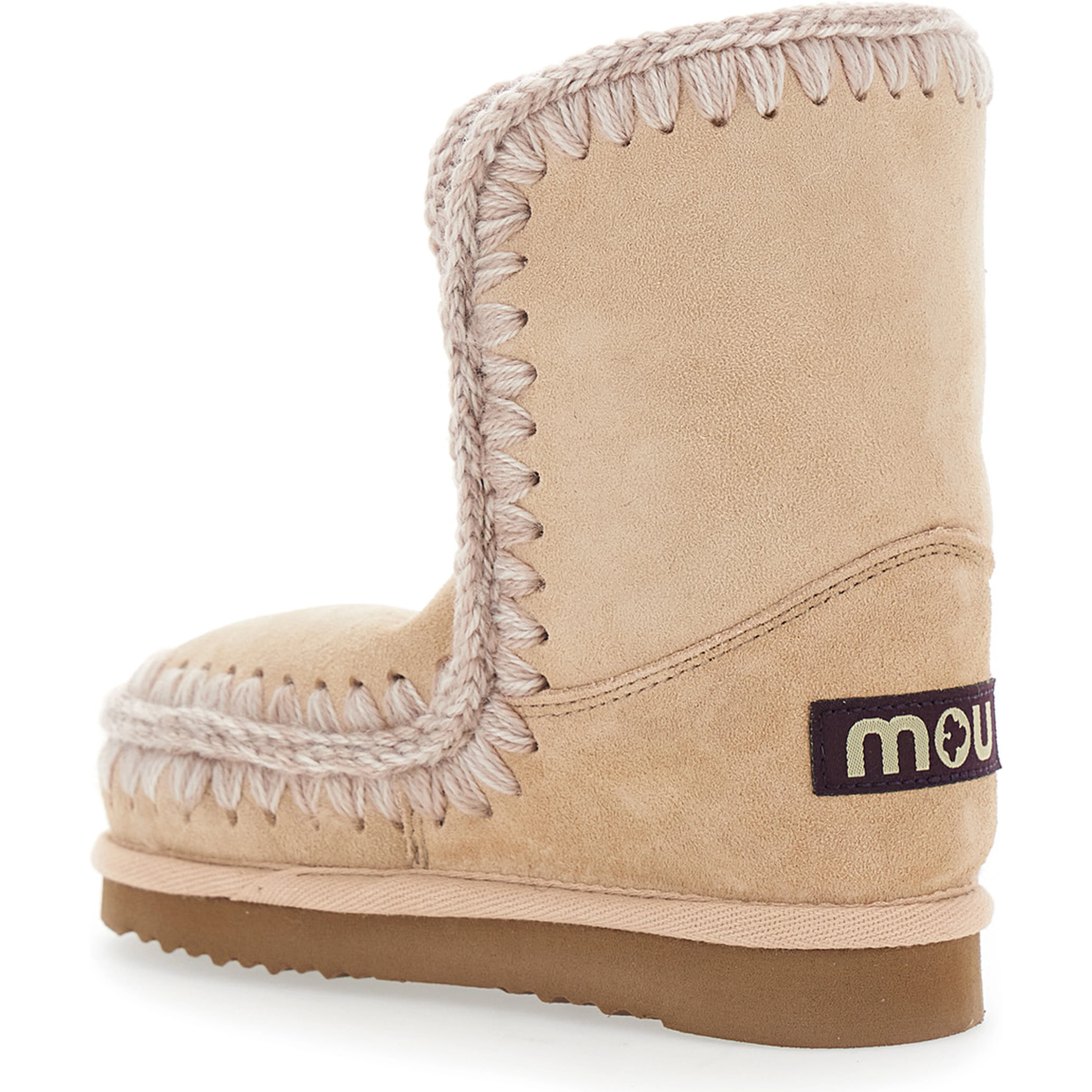 Eskino Pink Ankle Boots in Patent Suede Girl