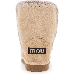 Eskino Pink Ankle Boots in Patent Suede Girl
