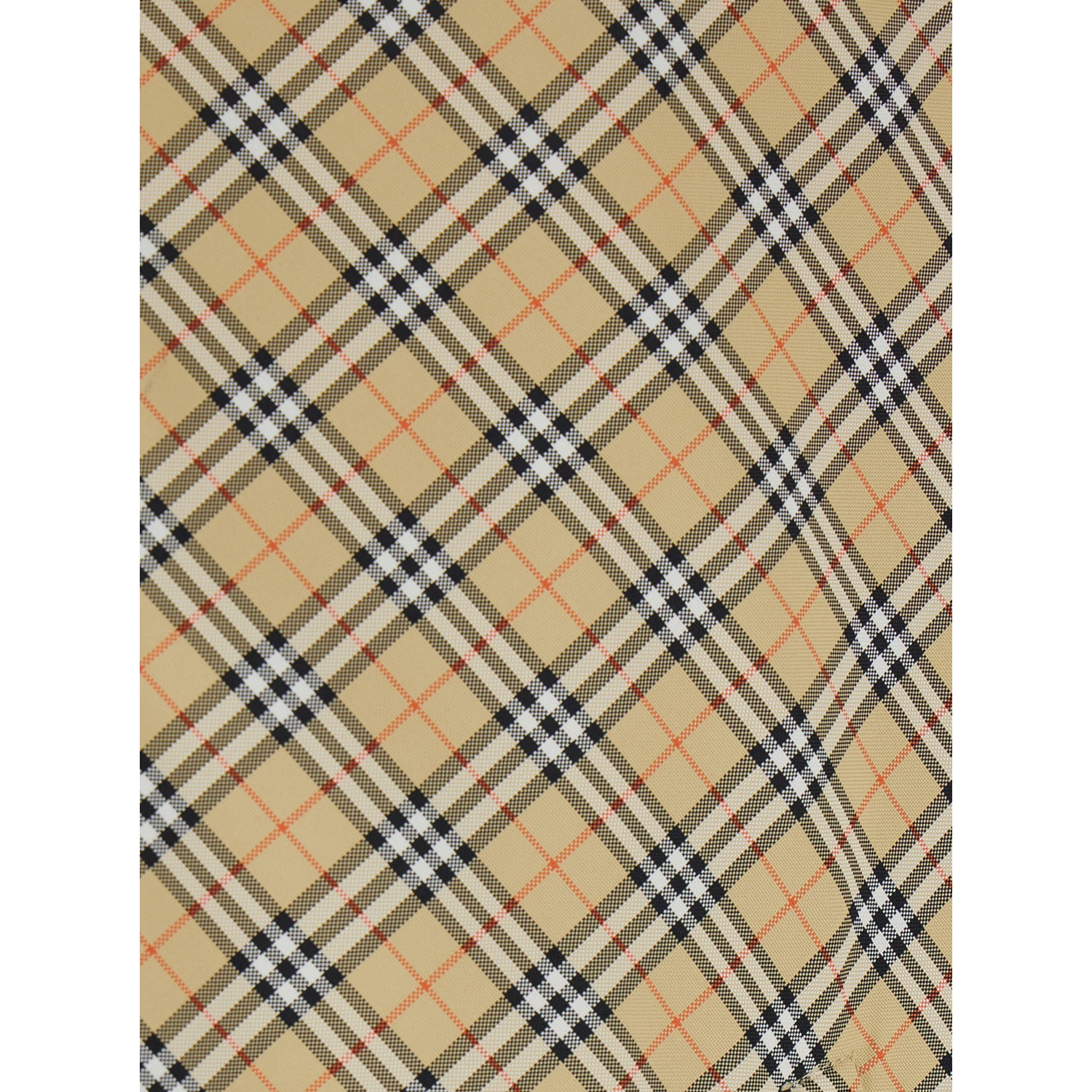 Slindon Beige Jacket with Classic Collar and All-Over Check Motif in Tech Fabric Man