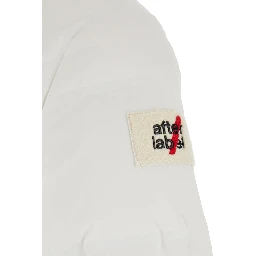 Tignes White Down Jacket with Removable Collar with Buttons and Puller with Logo on the Waist in Tech Fabric Woman