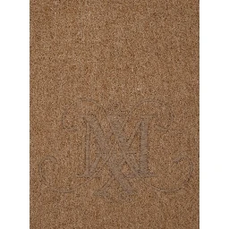 Beige Scarf with Logo Embroidery on the Front and Fringed Hem in Wool Girl