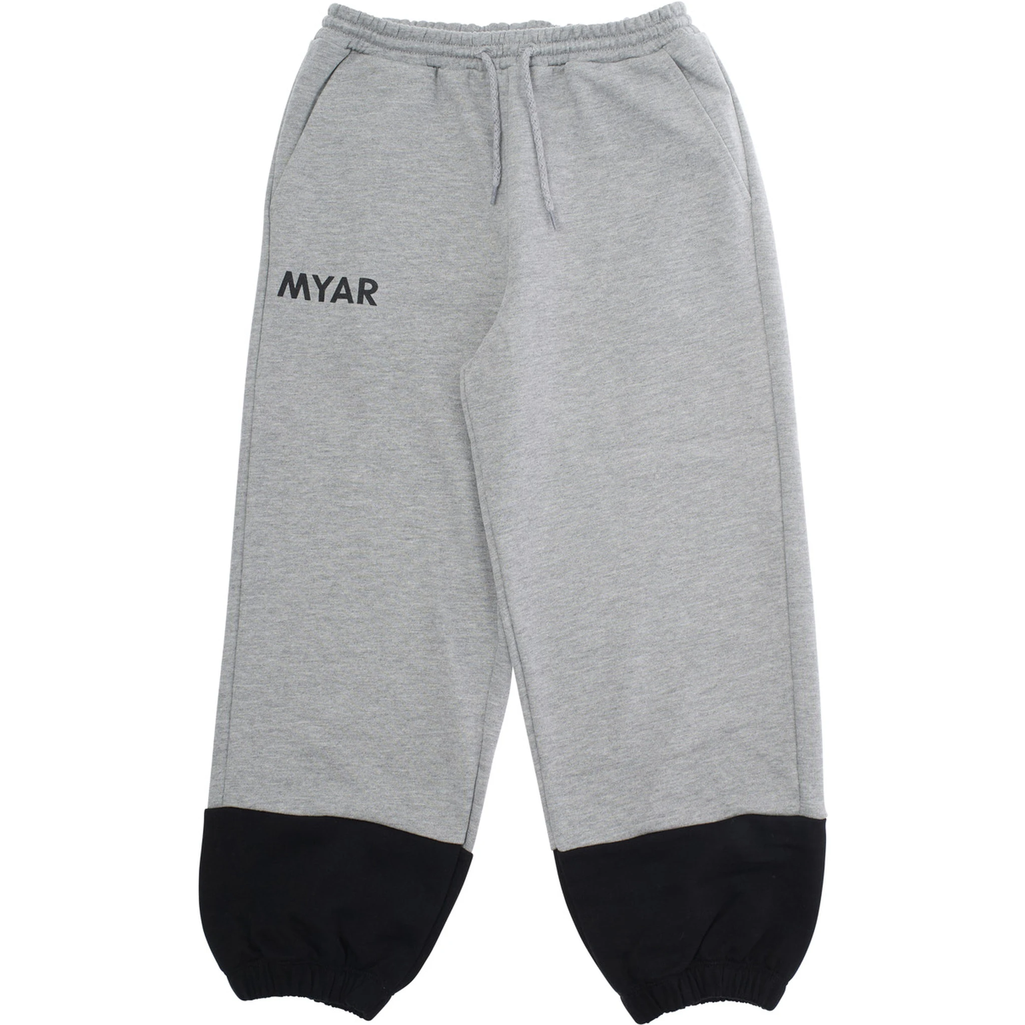 Multicolor Pants with Drawstring Elastic Waist and Logo Lettering on the Front in Cotton Boy