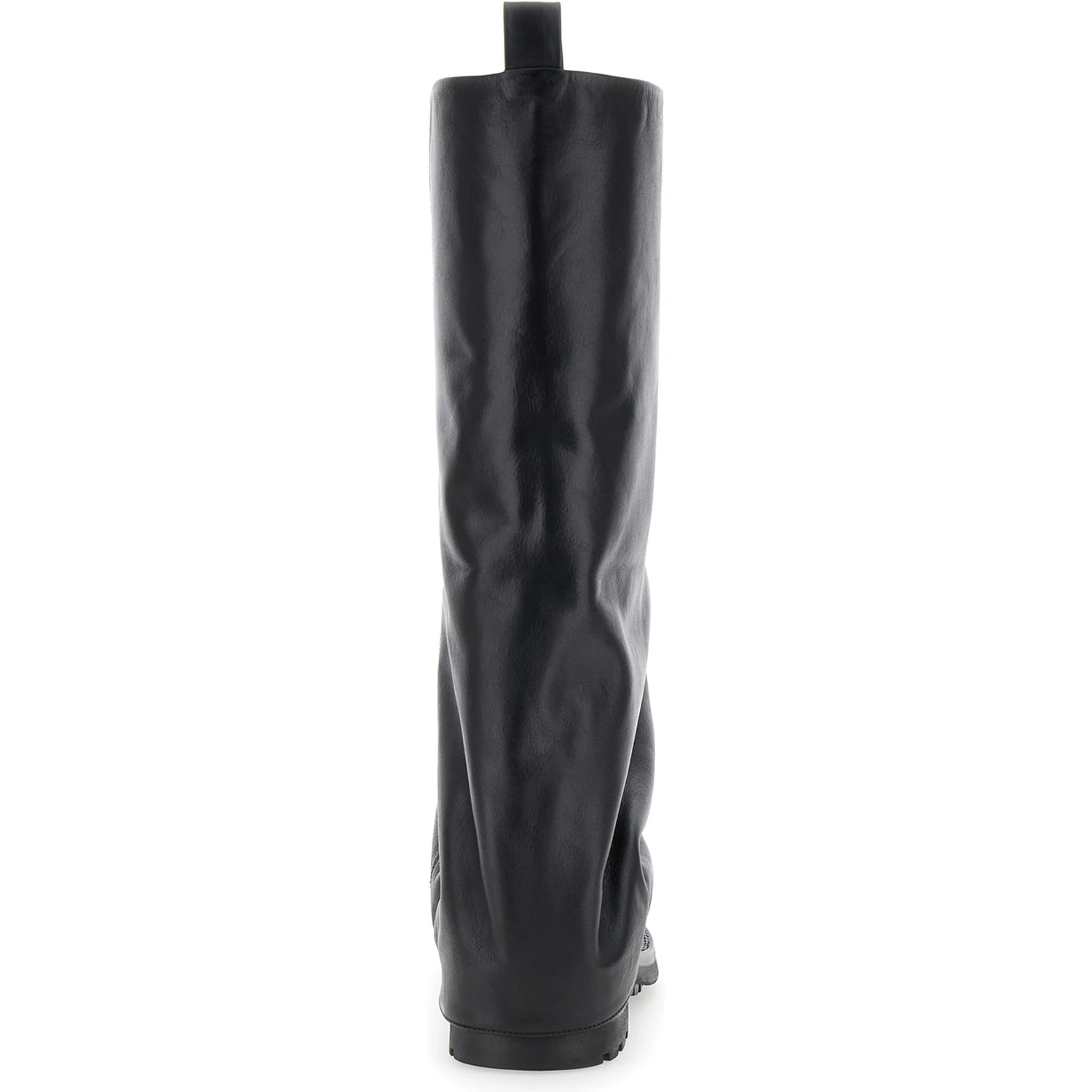 Ranger Black Leather Boots Woman