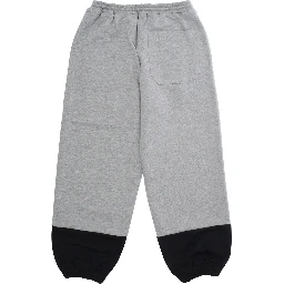 Multicolor Pants with Drawstring Elastic Waist and Logo Lettering on the Front in Cotton Boy