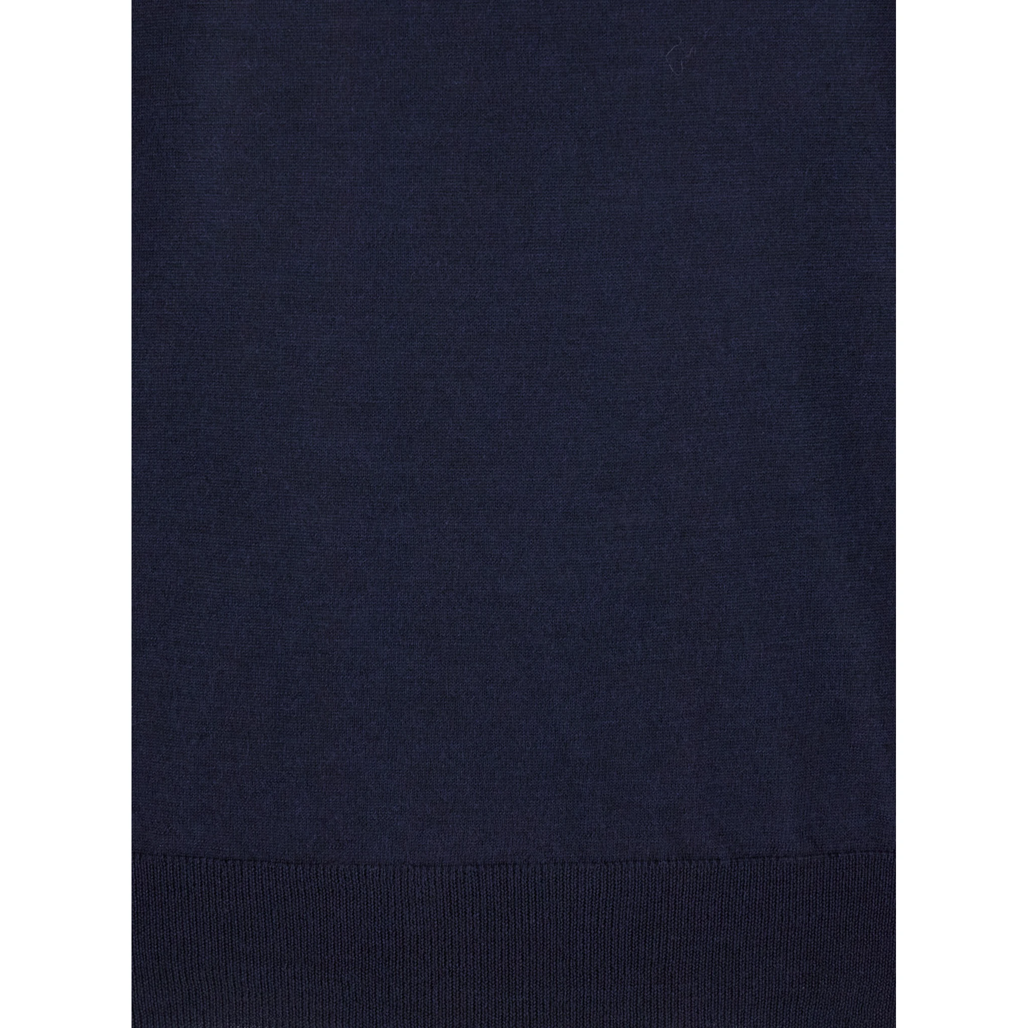 Blue Crewneck Sweater in Wool and Cashmere Man