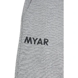 Multicolor Pants with Drawstring Elastic Waist and Logo Lettering on the Front in Cotton Boy