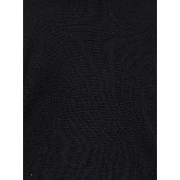 Black V-neck Sweater in Cashmere Woman