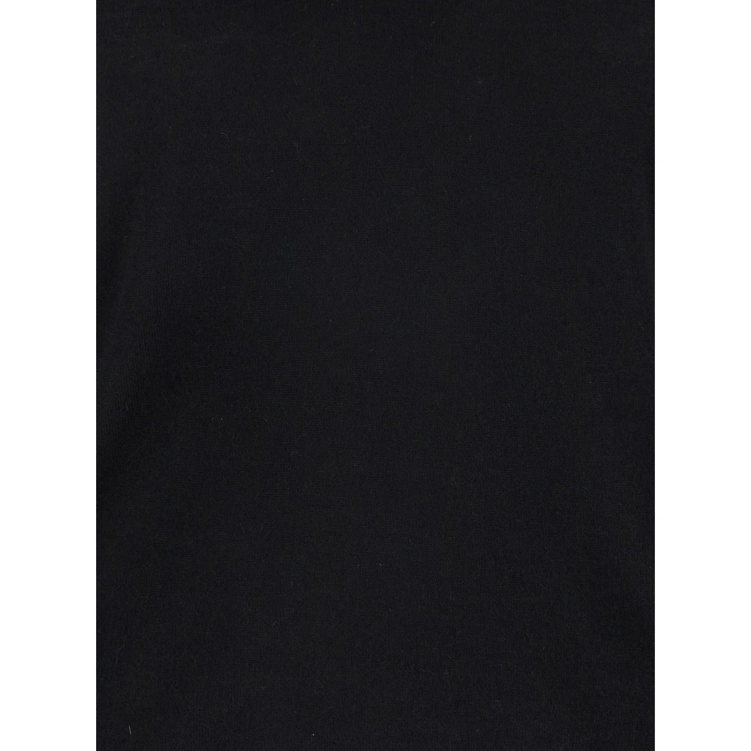 Black V-neck Sweater in Cashmere Woman