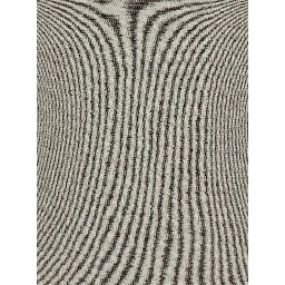 Grey U Neck Tank Top in Lightweight Knit Woman