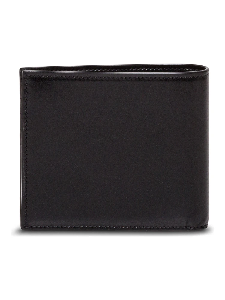 Black Leather Wallet with Logo alternative