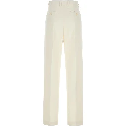 Admiral White Pants with Belt Loops in Tech Fabric Woman