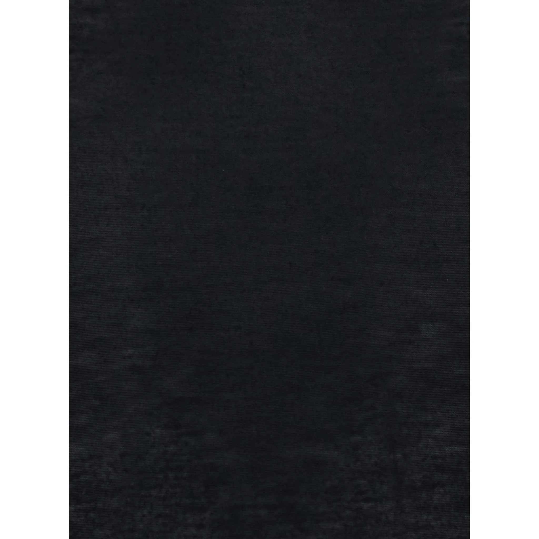 Black Sleeveless Top with U-neck in Viscose Woman