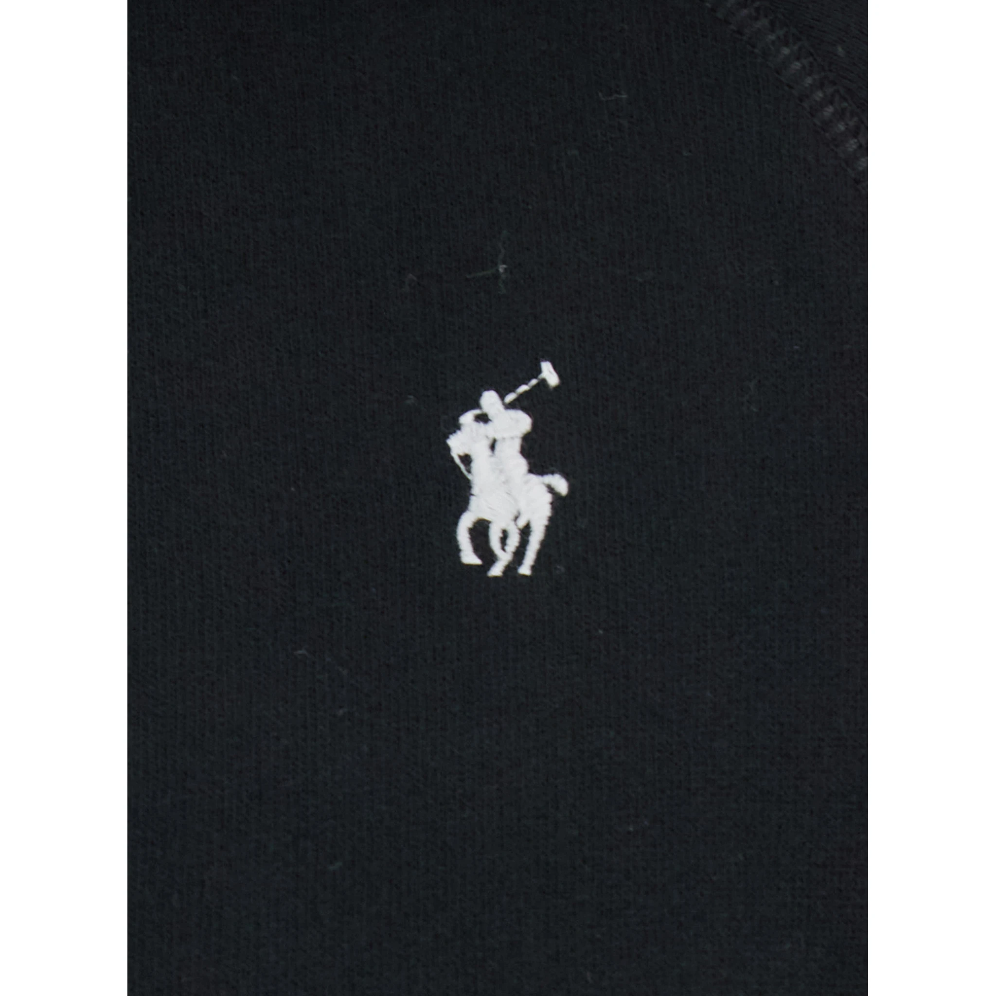 Black Hoodie with Drawstring Hood and Pony Embroidery on the Front in Cotton Blend Woman