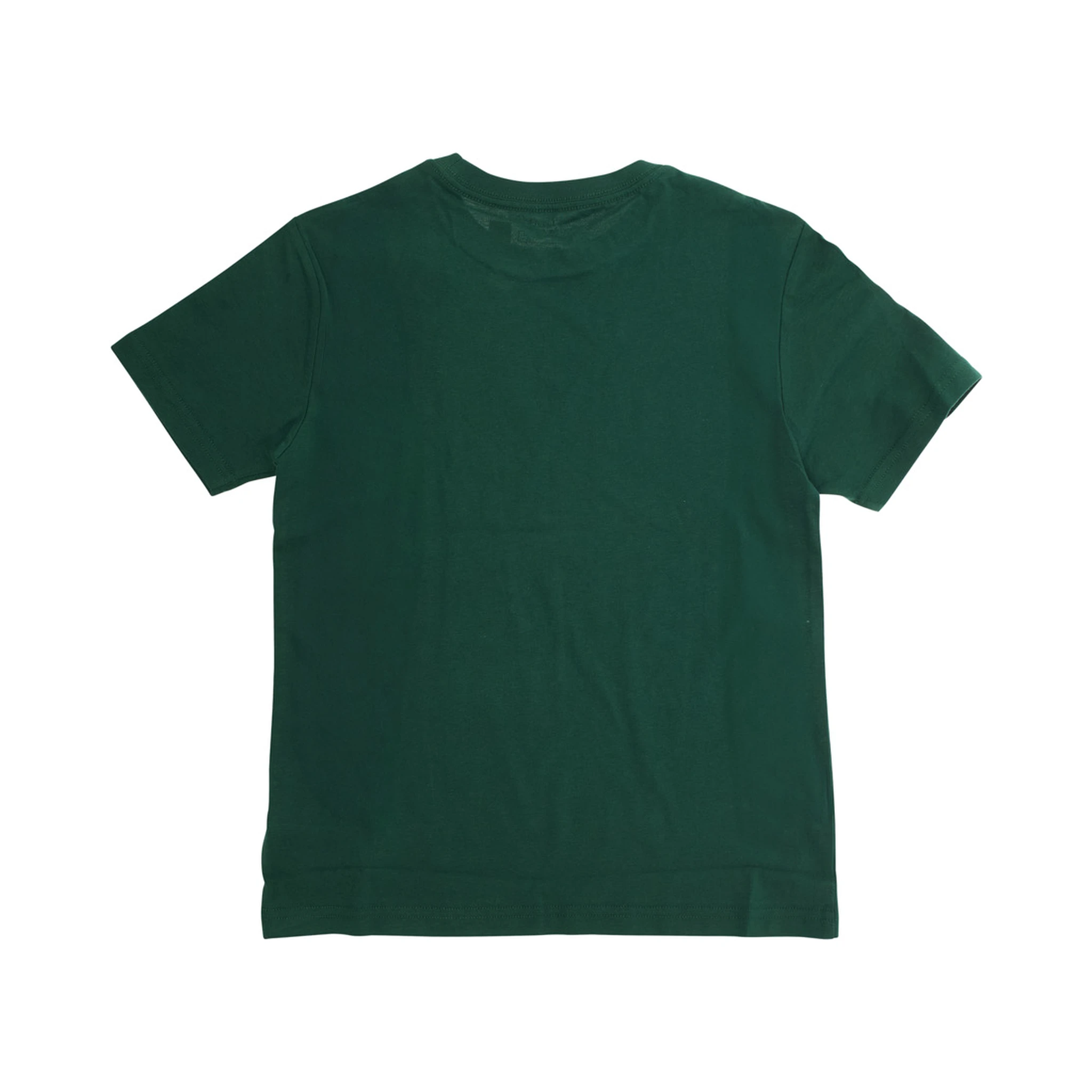 Green T-shirt with Logo in Cotton Boy