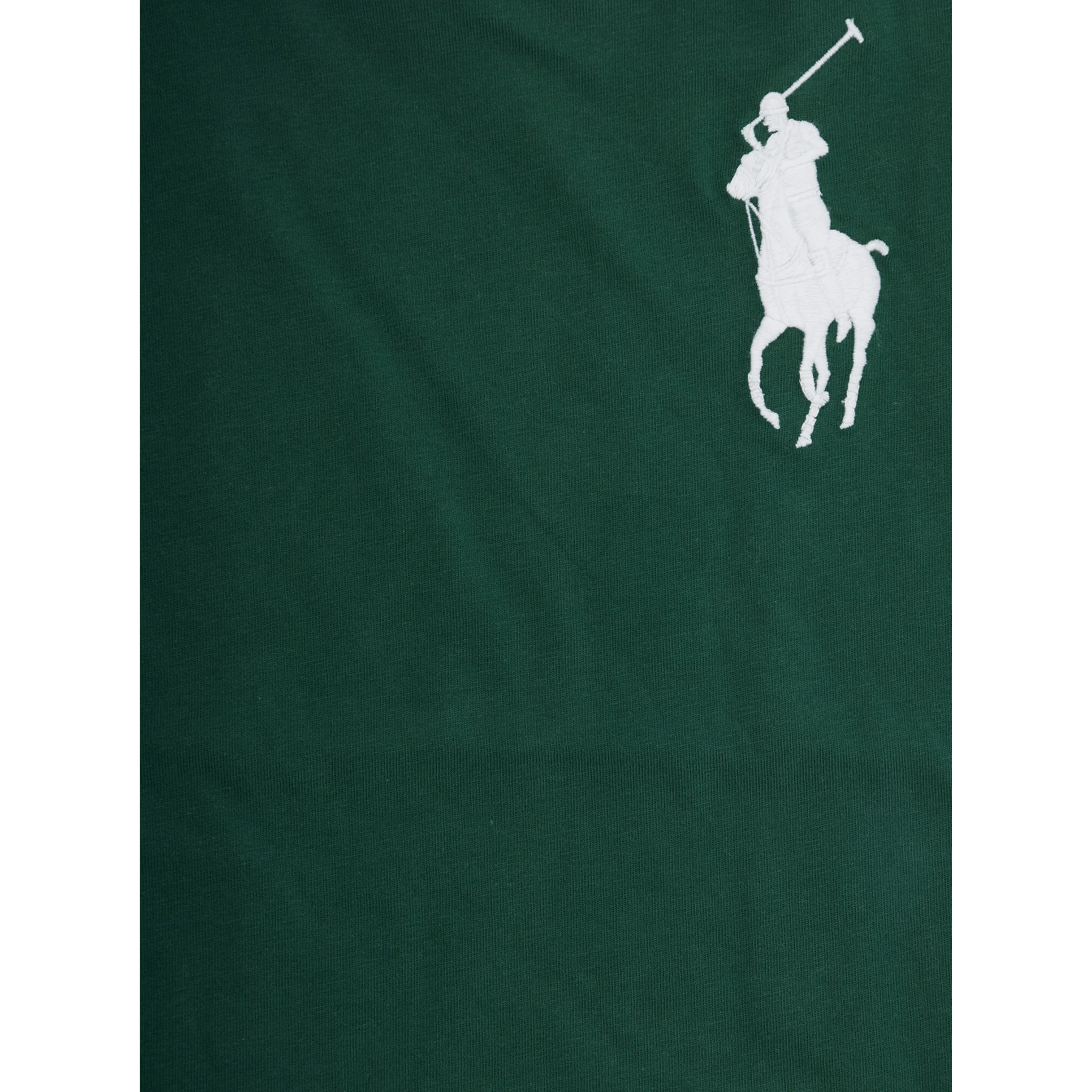 Green T-shirt with Logo in Cotton Boy