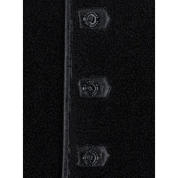 Black Jacket with Reversible Design in Faux Fur Woman