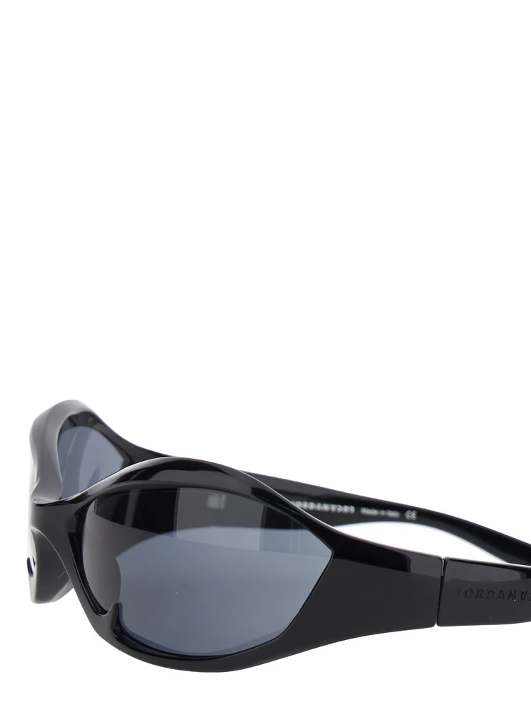 Black Sunglasses with Engraved Logo in Nylon Man alternative