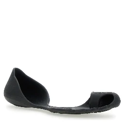 Zero Black Sneakers with Asymmetric Design in Tech Fabric Man