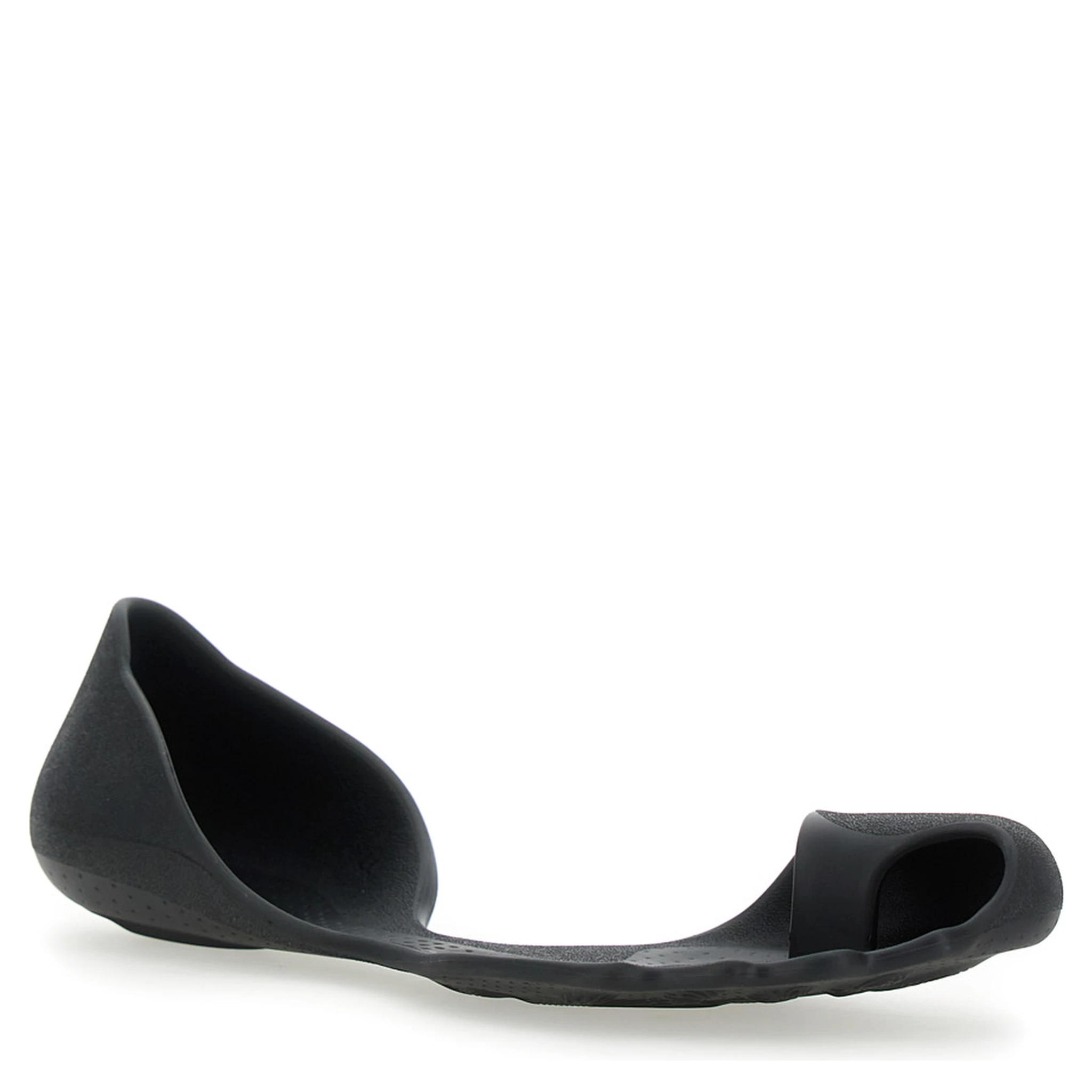 Zero Black Sneakers with Asymmetric Design in Tech Fabric Man