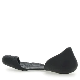 Zero Black Sneakers with Asymmetric Design in Tech Fabric Man