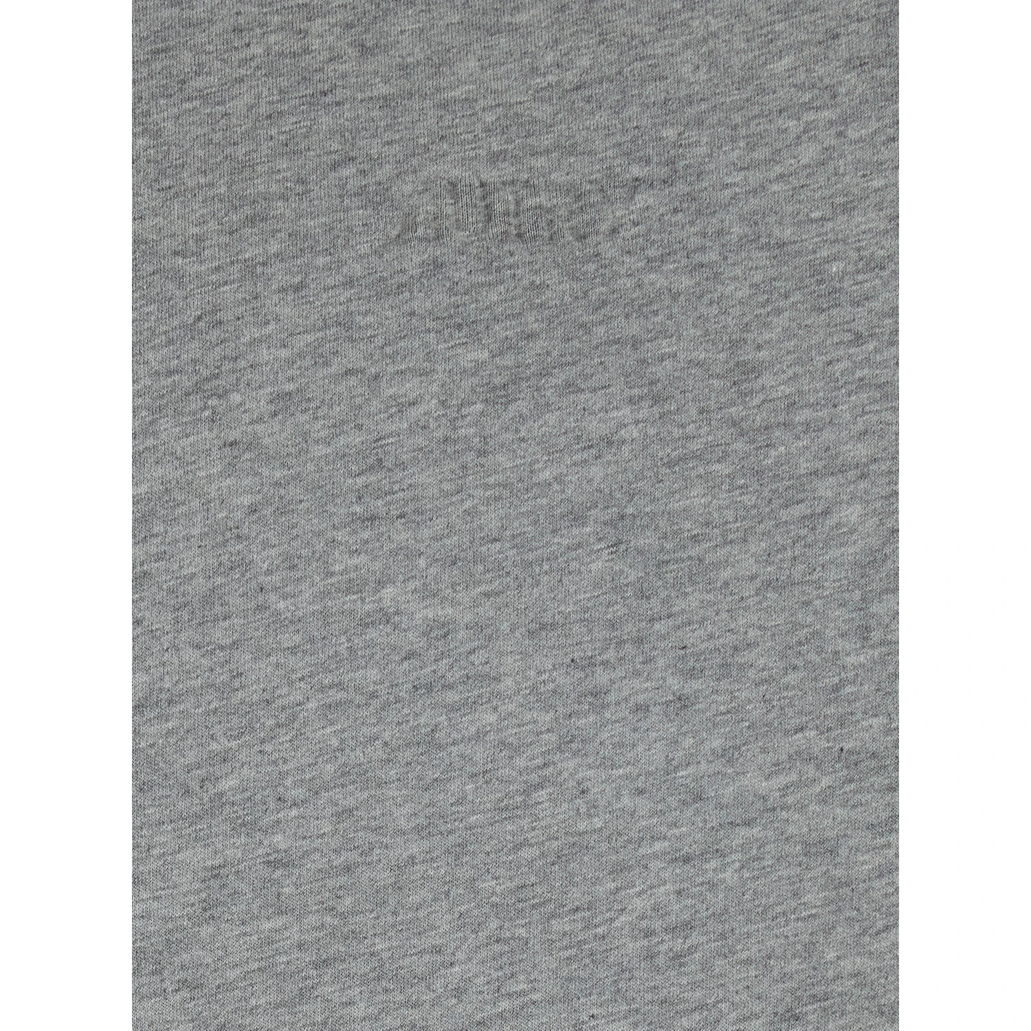 Grey Hoodie with Dropped Shoulders in Neoprene Man