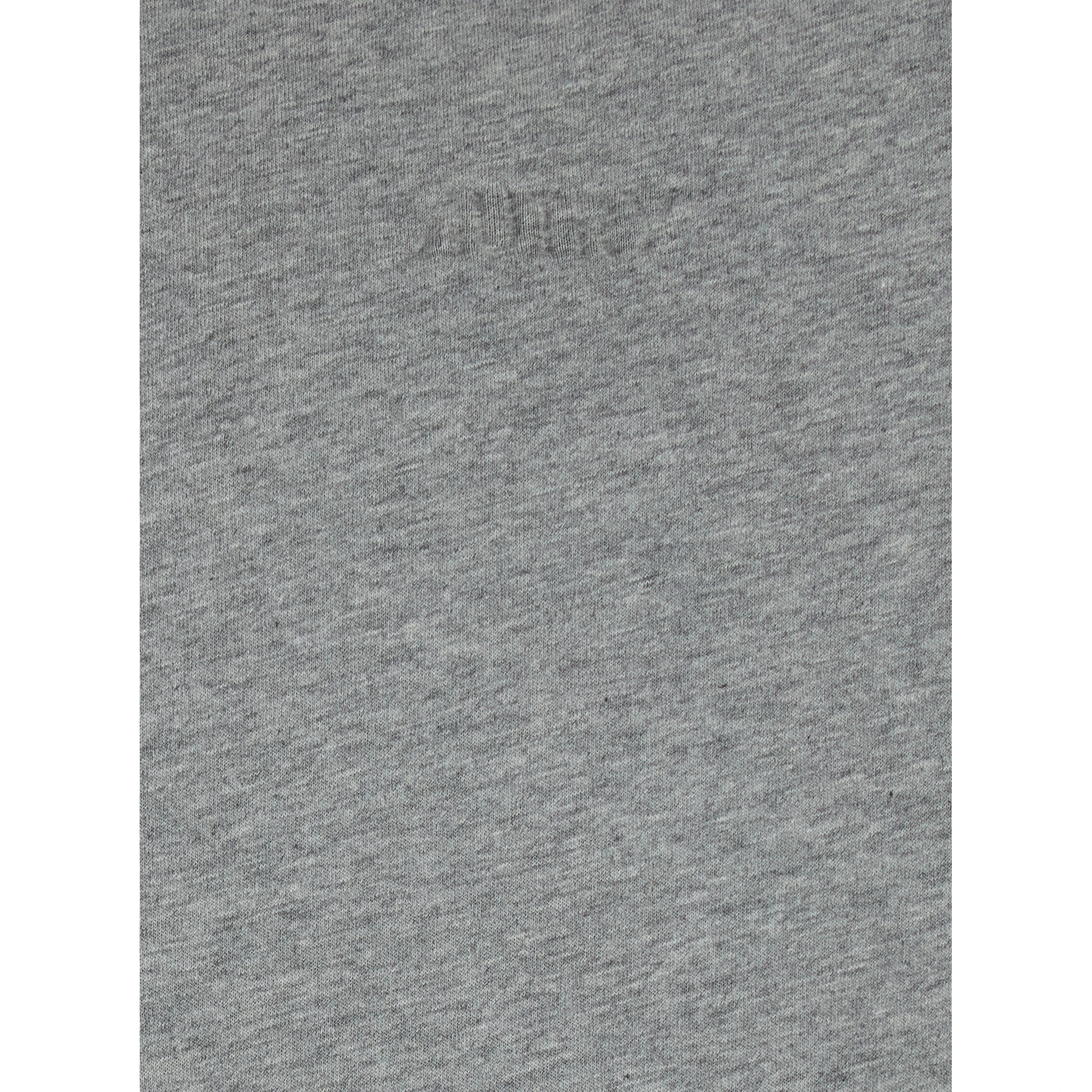 Grey Hoodie with Dropped Shoulders in Neoprene Man