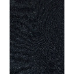 Dark Grey Crewneck Sweater with Stripe Detail on the Sleeve in Wool Man