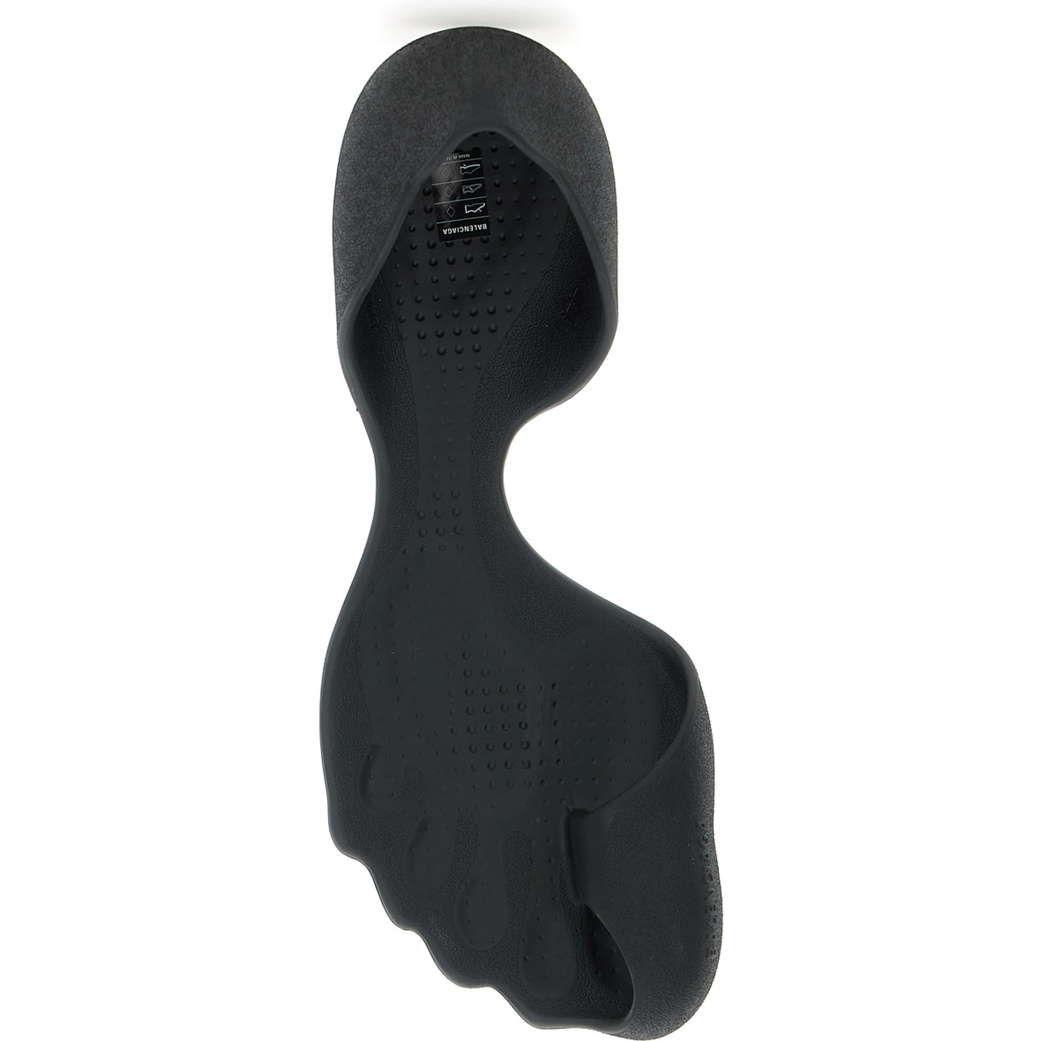 Zero Black Sneakers with Asymmetric Design in Tech Fabric Man